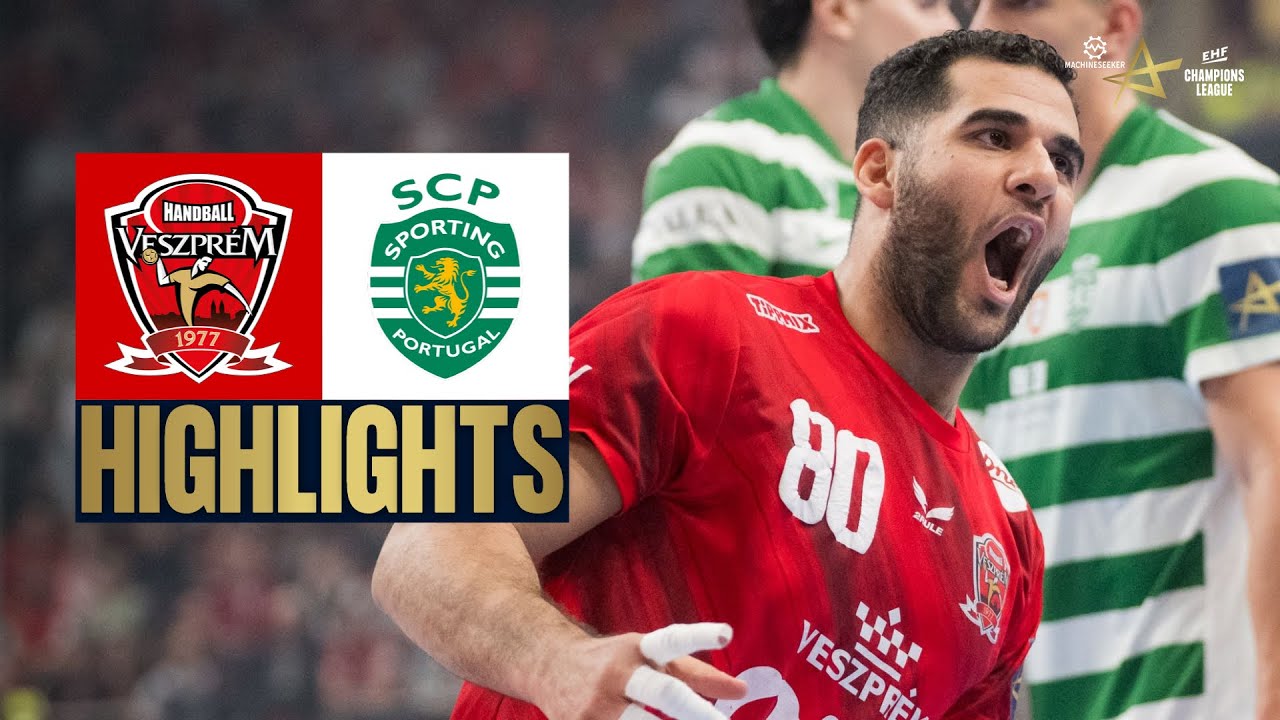 One Veszprém HC 🆚 Sporting CP | HIGHLIGHTS | Machineseeker EHF Champions League 2025/26