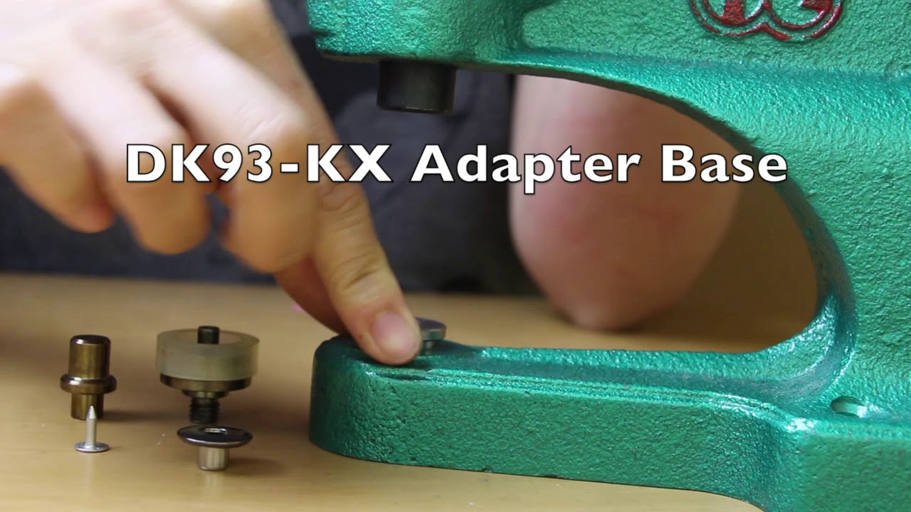 How to Install Jean Buttons with KAM Snap Press