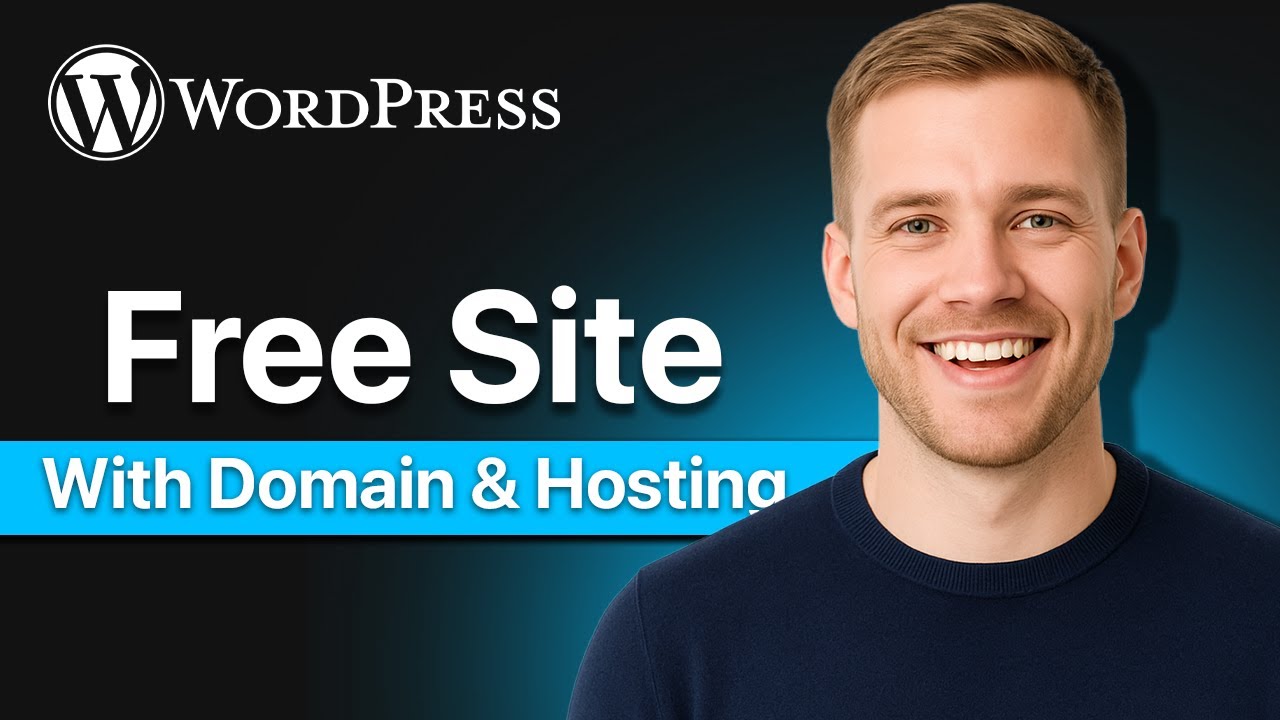 Как создать бесплатный сайт на WordPress в 2026 году | Получите бесплатный хостинг и домен для Wo...