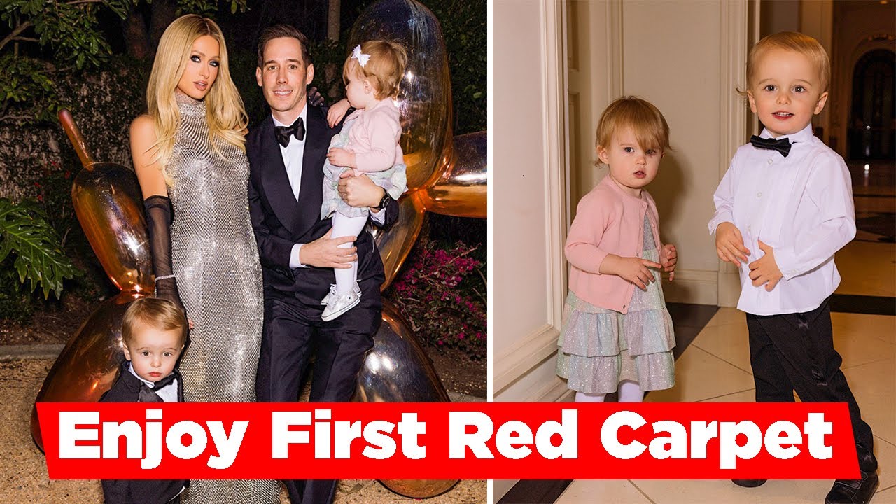Paris Hilton&rsquo;s Kids Phoenix And London Attend Red Carpet With Mom