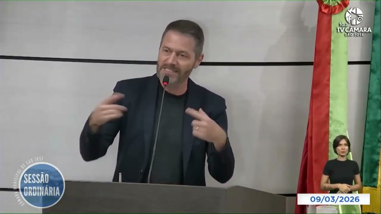 11ª Sessão Ordinária do dia 9/03/2026 -  Expediente Completo