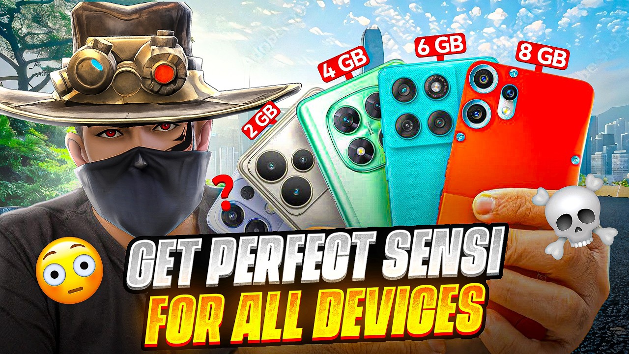 99% Headshot Rate Perfect Sensitivity ☠️ No Drag No Recoil Unfair Sensitivity Settings | Free Fire
