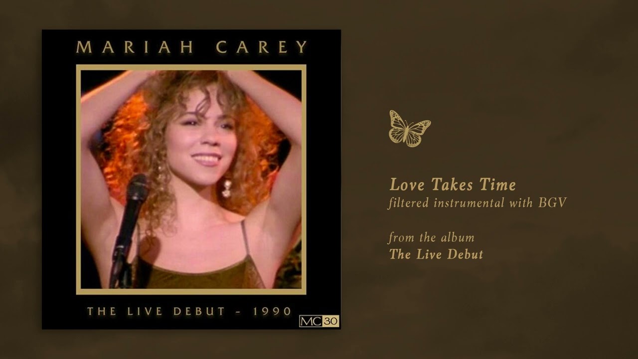 Mariah Carey - Love Takes Time (The Live Debut) (Filtered Instrumental with BGV)
