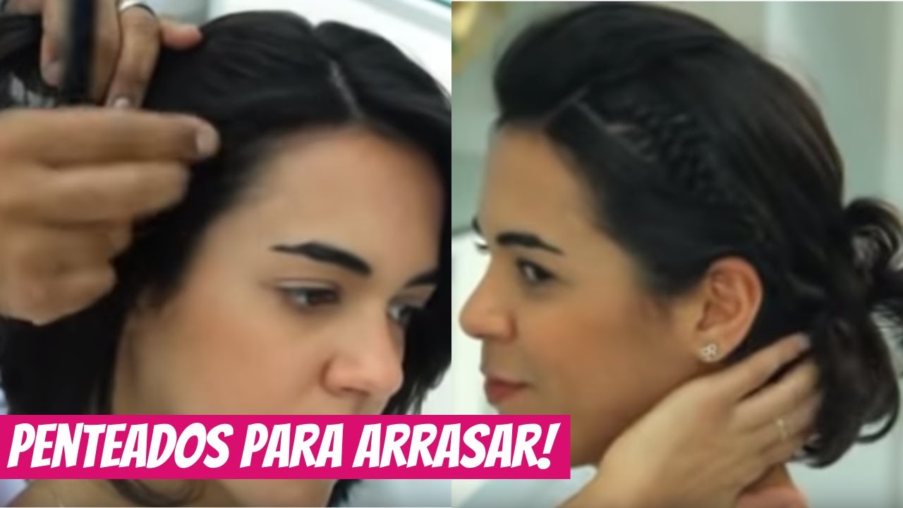 Penteado para cabelos curtos para você arrasar no verão!