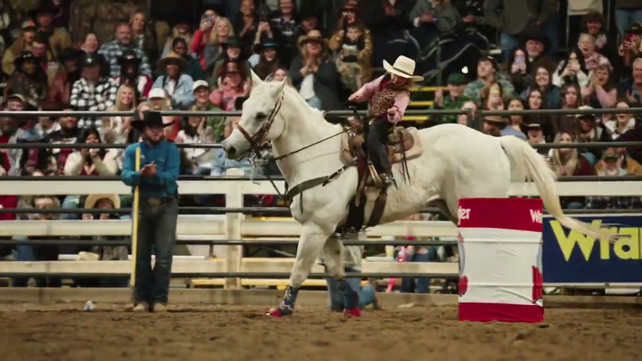 Acee Davis - 4 Year Old Barrel Racer - Conyers Pro Rodeo 2025
