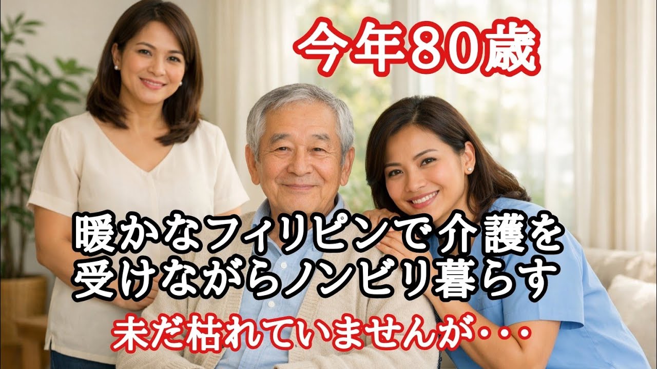 80歳 フィリピンで介護して貰い快適に暮らしたい　