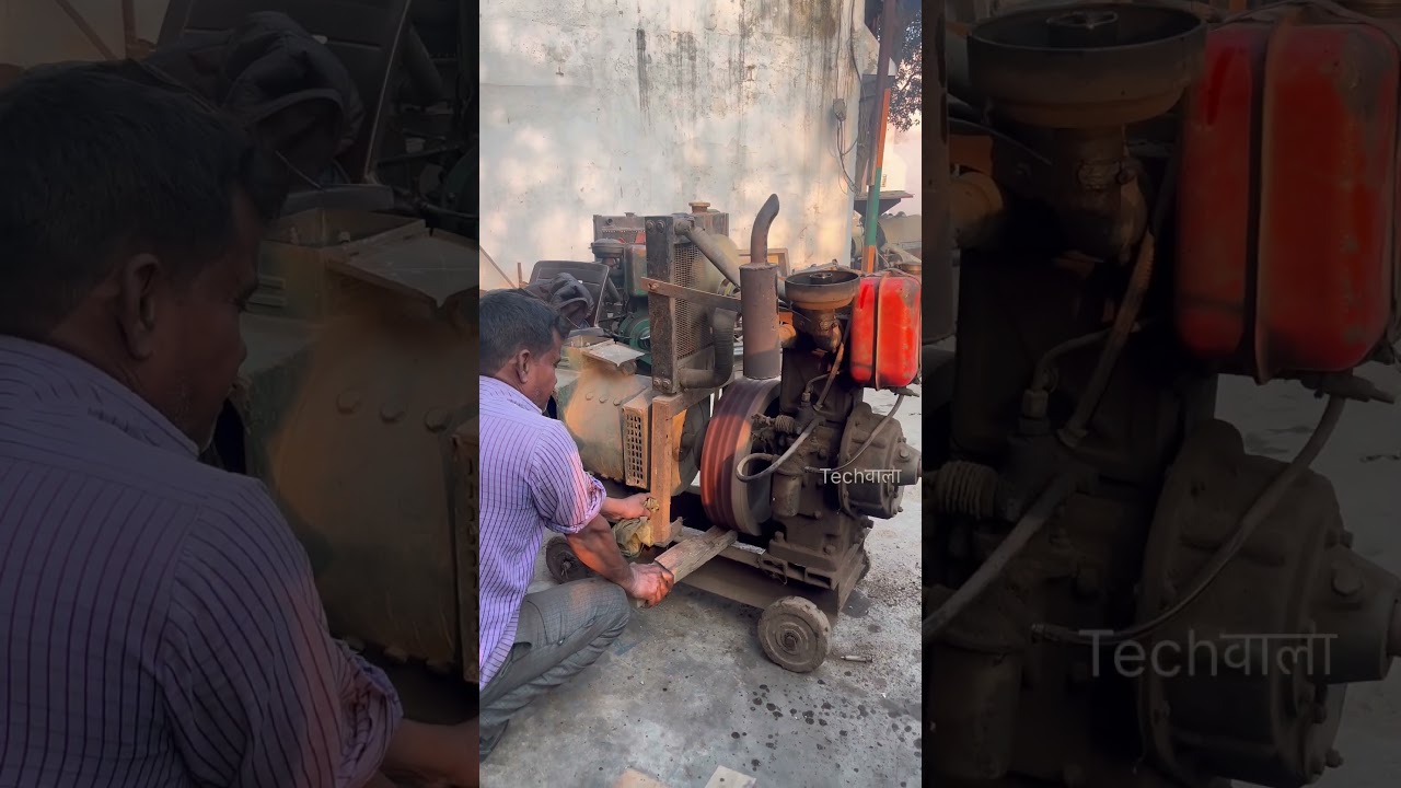 Load test 16 hp engine
