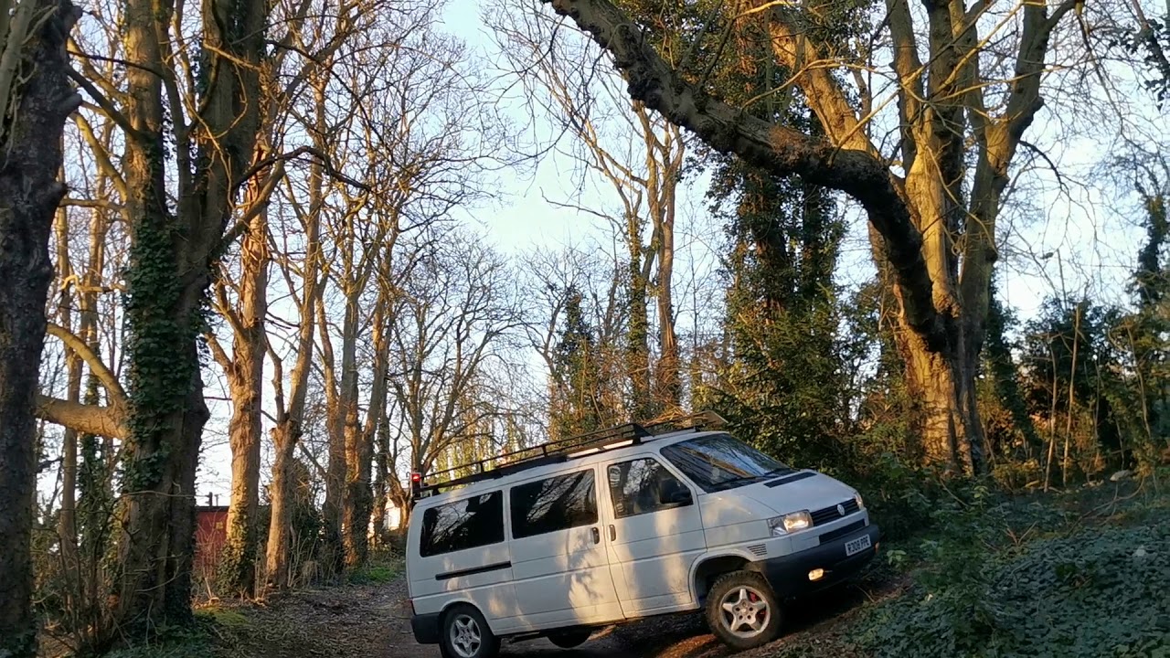 Vw t4 syncro first up hill test