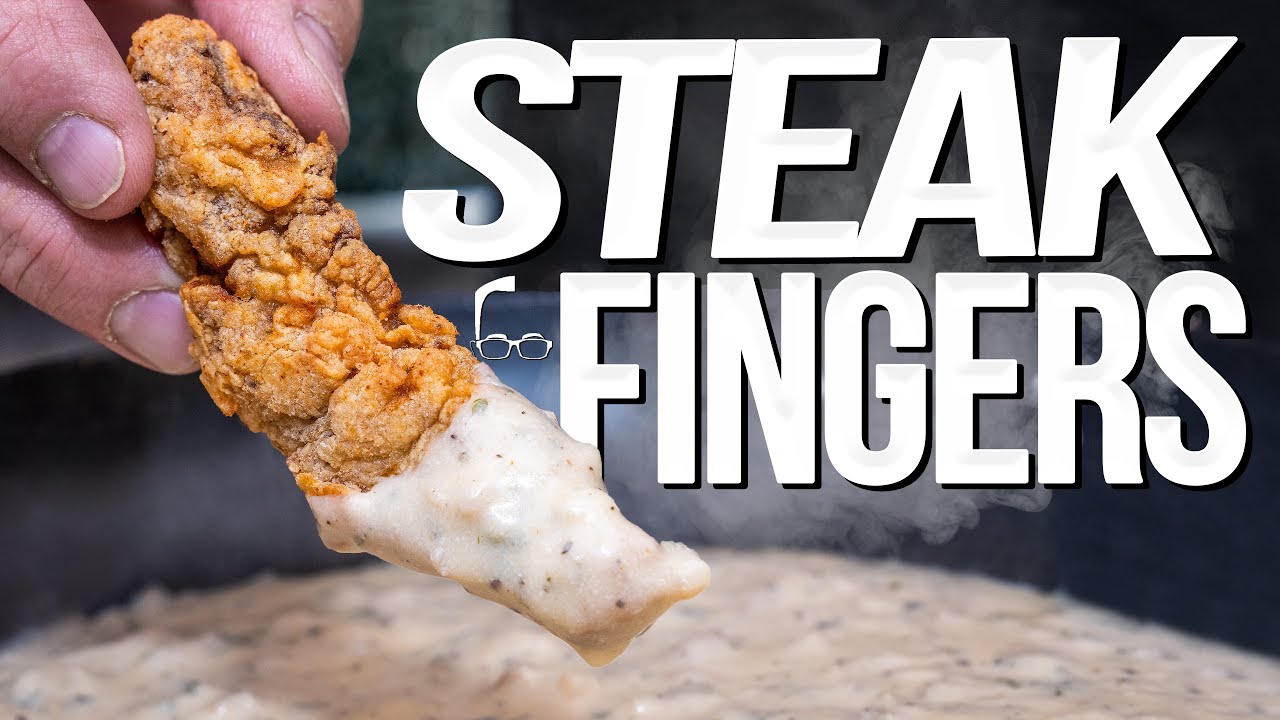 THE BEST STEAK FINGERS (WAGYU CHICKEN FRIED STEAK...BUT FINGER'D!) | SAM THE COOKING GUY