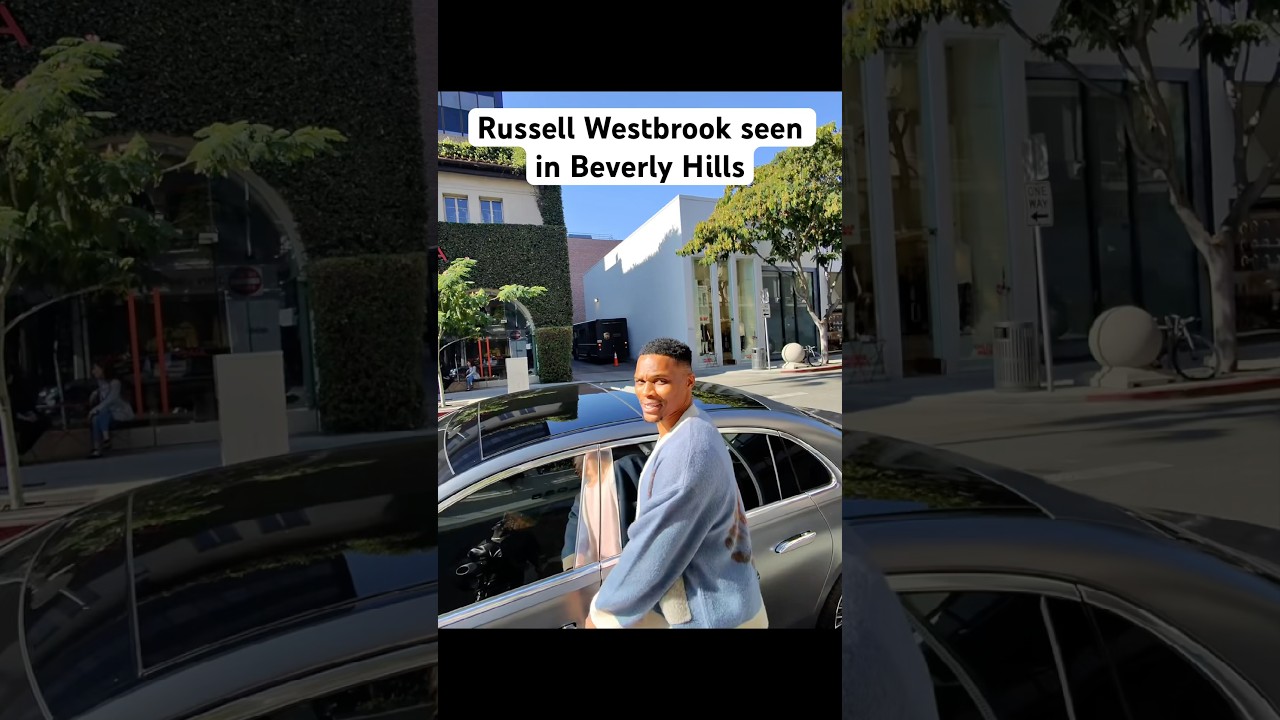 This was unbelievable... I randomly met Russell Westbrook on Rodeo drive
