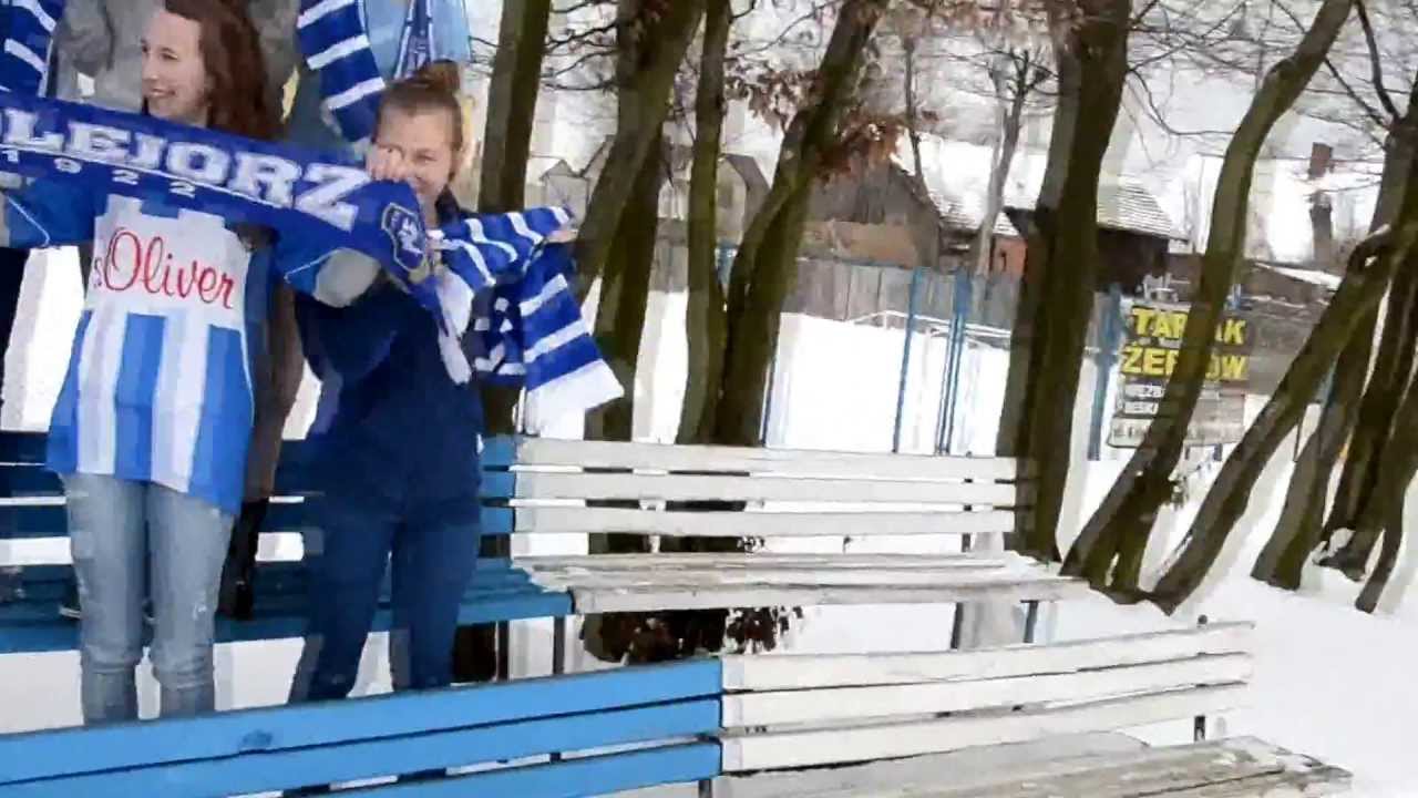 Niebiesko-biała klasa - konkurs rocznicowy Lecha Poznań. Orzechowo klasa Ib