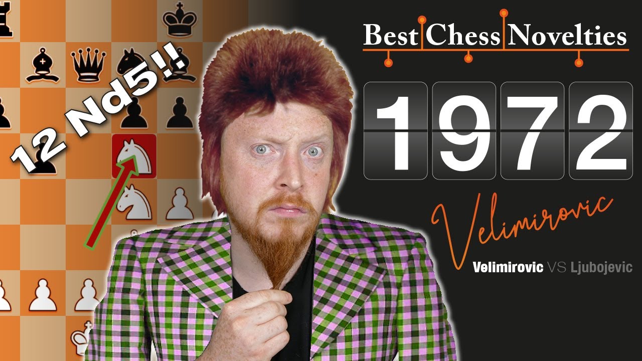 Spassky shocks Fischer in the Opening! BEST NOVELTIES 1972