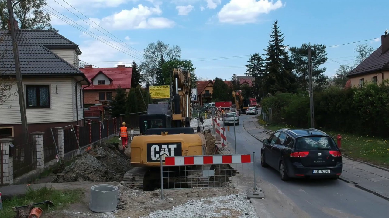 Na ul. Klasztornej powstaje kanalizacja sanitarna i deszczowa