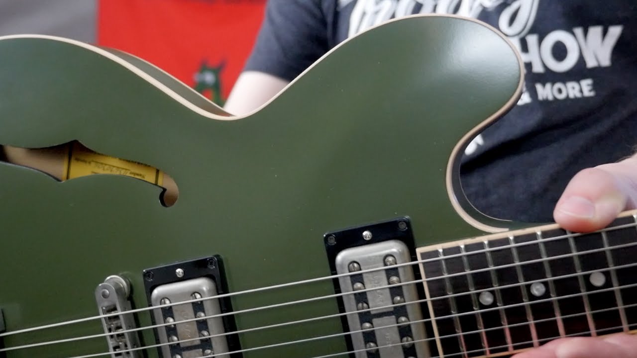 What Made This Guitar Controversial? | 2019 Gibson Chris Cornell Tribute ES 335 Olive Drab Green