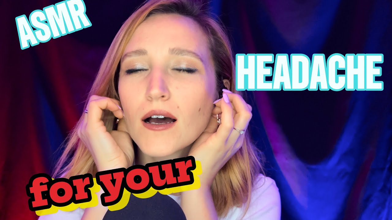 АСМР от головной боли 🤕 Помогу с массажем ушей👂🫠