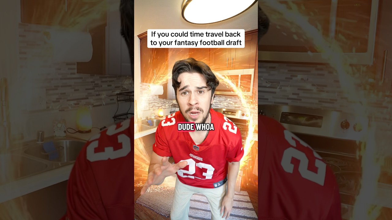 Need a time machine for my fantasy football draft🤣 #fantasyfootball #relatable #fantasy #football