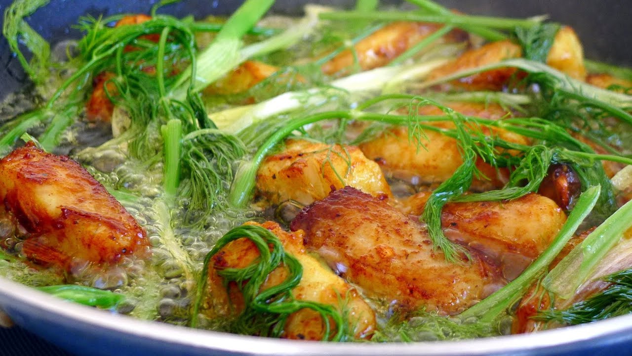Ханойская рыба с куркумой и укропом - Ча Ка Ла Вонг | Рецепты Хелен