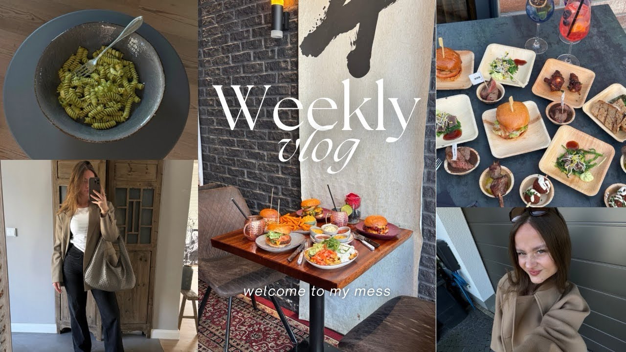 Weekly Vlog | Foodshooting | Spaziergänge | a lot of Talking | a lot of Food 🍜🥑🍔