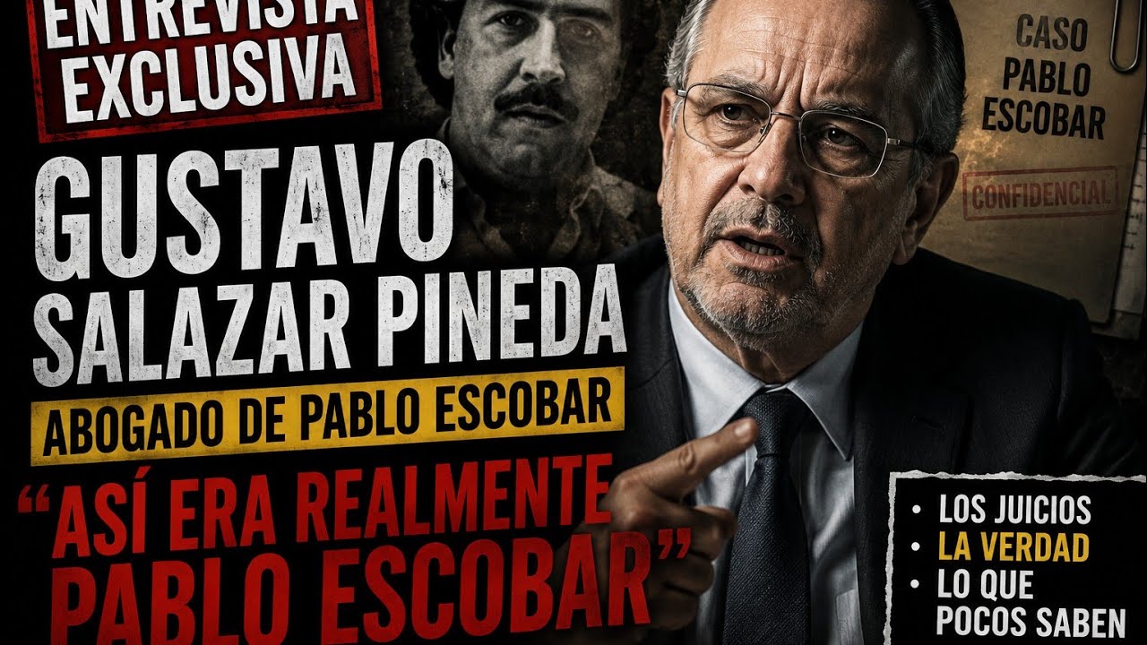 Gustavo Salazar Pineda | Abogado de PABLO ESCOBAR #PODCAST 4