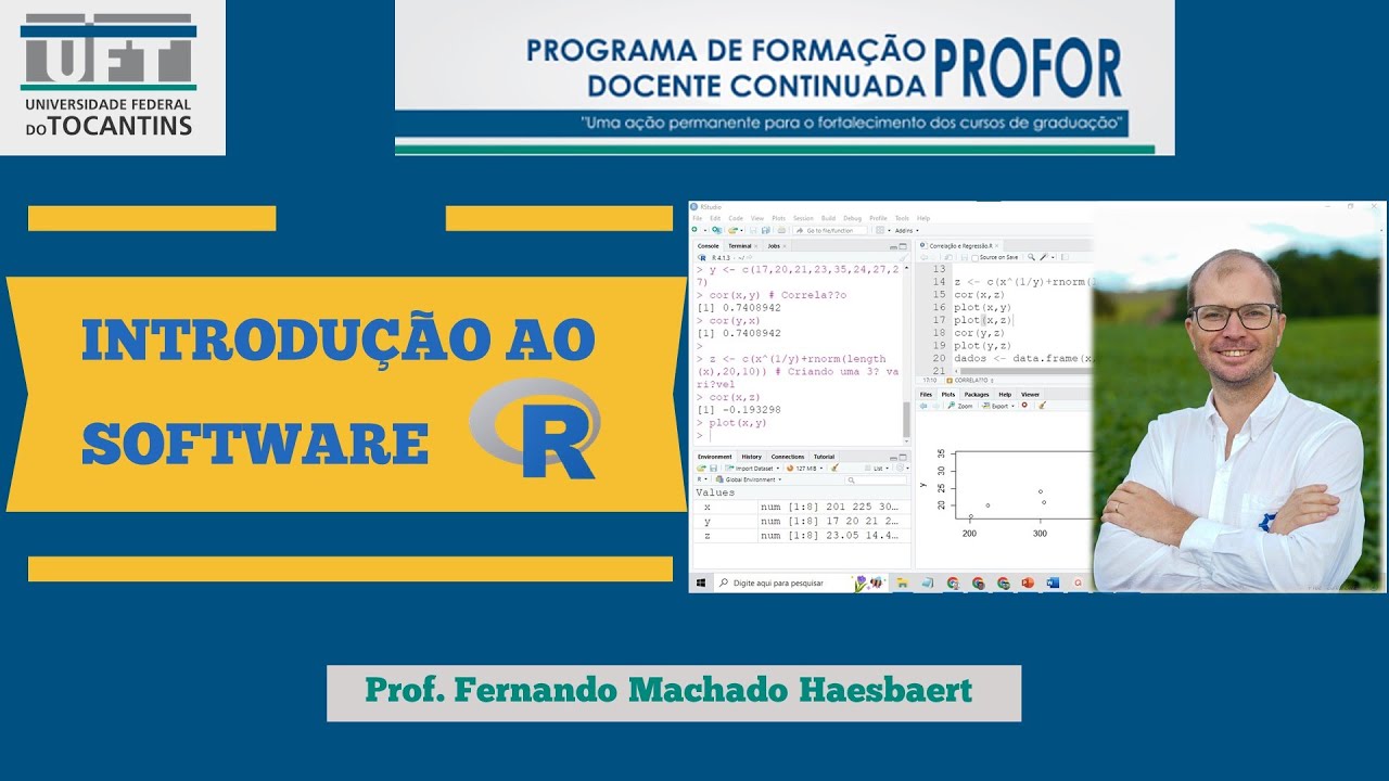 Aula 1 - Introdução ao Software R - Instalação e Comandos Básicos