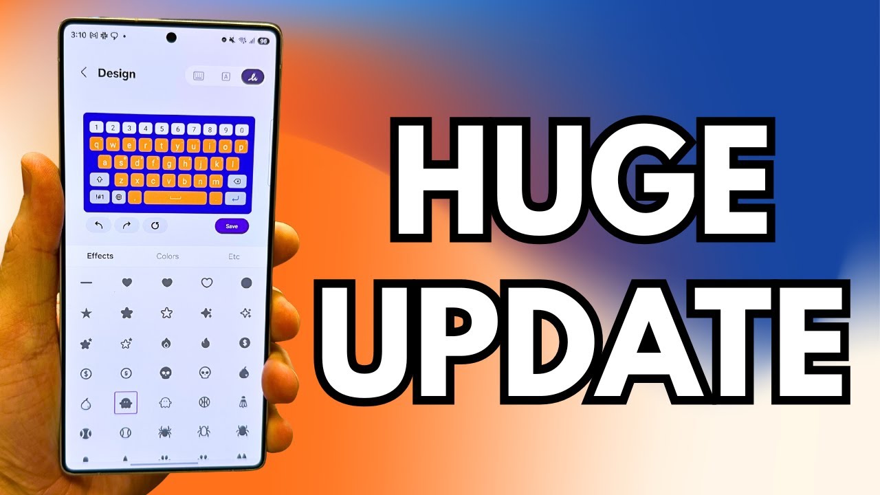 Huge Update Brings Refresh To Samsung Keyboard on Galaxy Smartphones