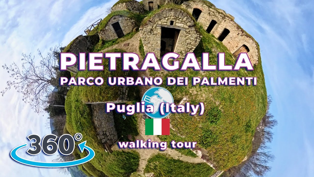 Parco urbano dei Palmenti di Pietragalla 360&deg; walkingtour - Basilicata (Italy) - esterno ed interno