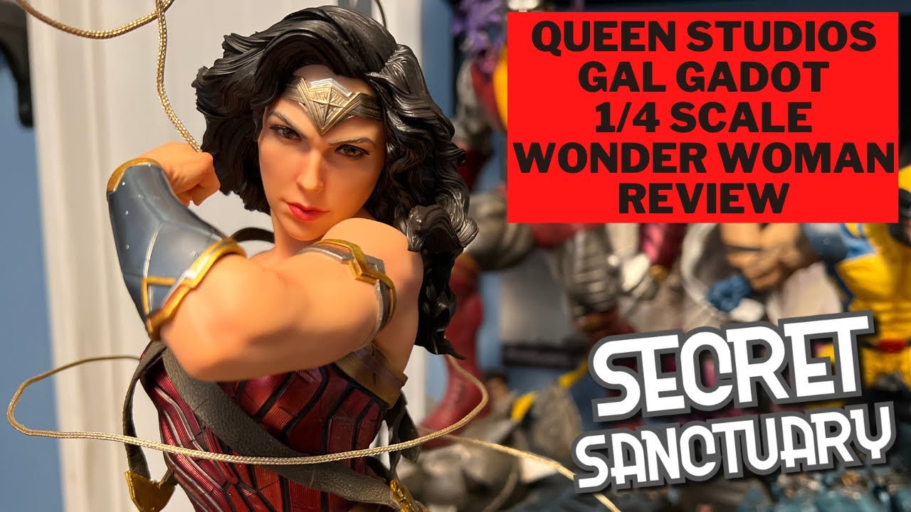 Queen Studios Wonder Woman Gal Gadot 1/4 Scale Statue Review