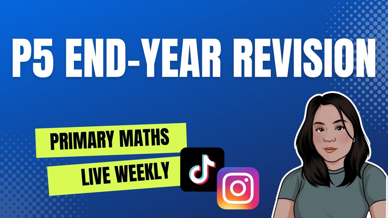 P5 End-Year Revision | PSLE Maths Series | MasterMaths Weekly Live Tutorial