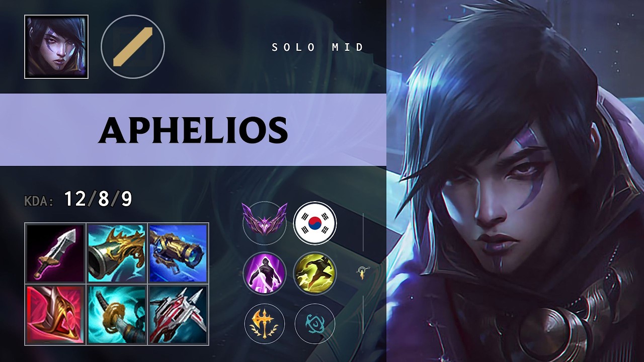 Aphelios Mid vs LeBlanc - KR Master Patch 26.13