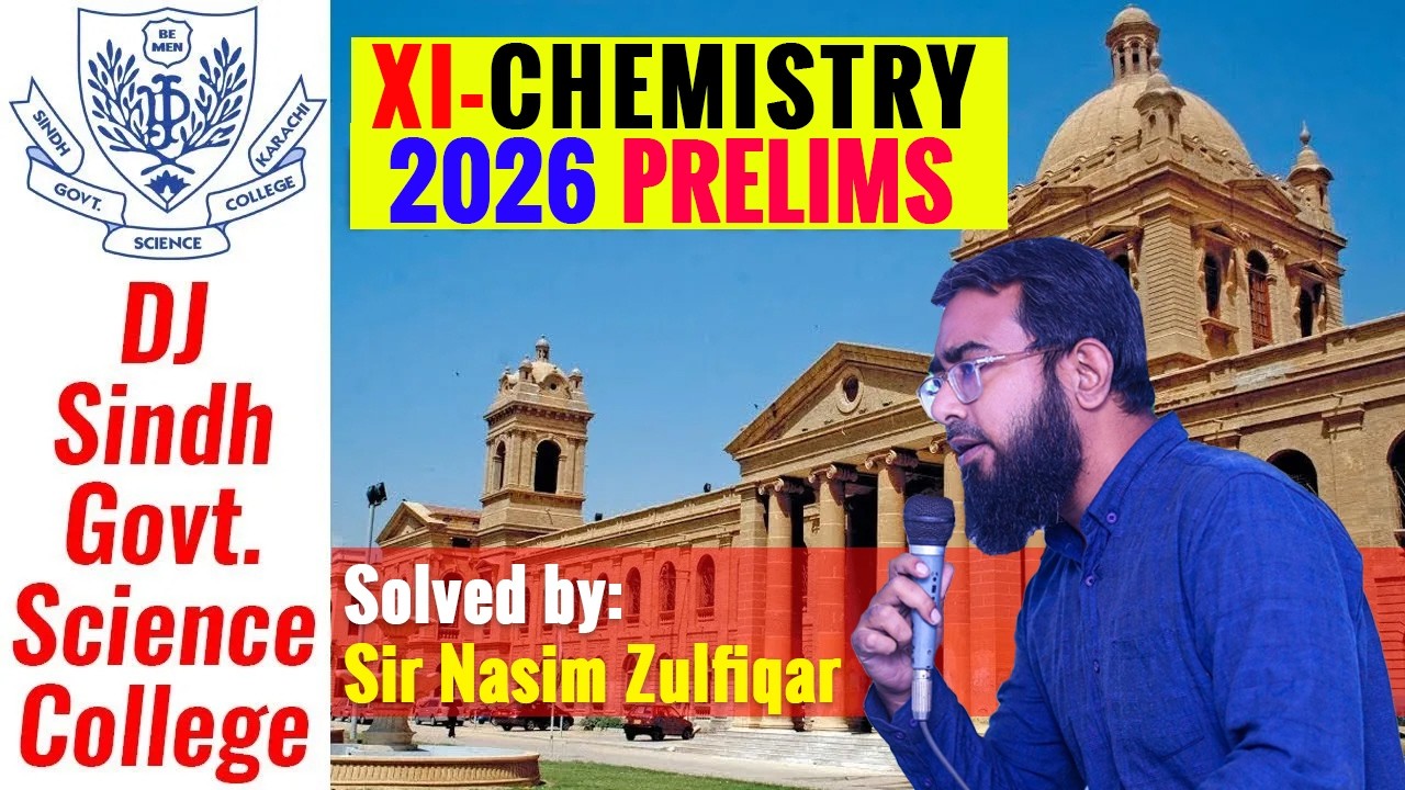 DJ Sindh Science College (XI-Chemistry-2026)