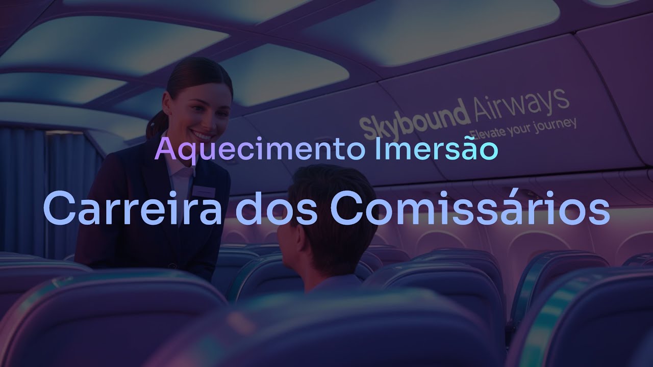 Aquecimento Imersão Carreira de Comissários