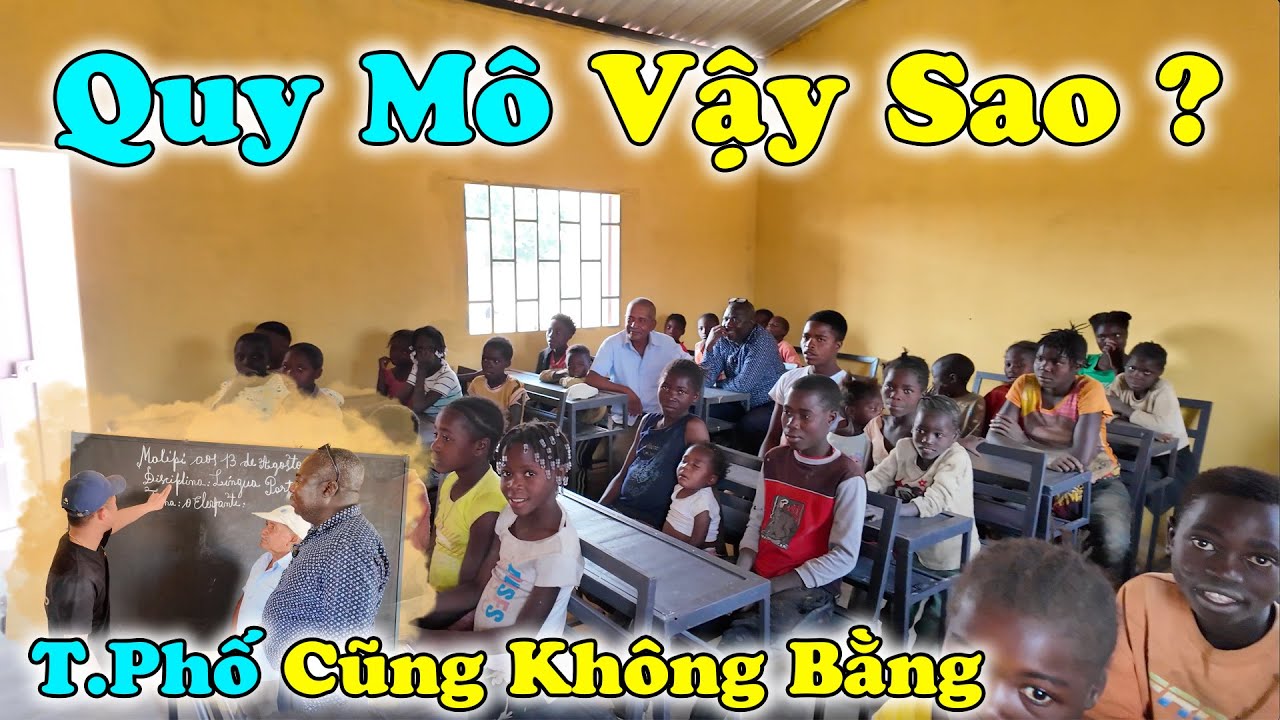 Bác Nam cùng Bác Trưởng CA Huyện Hết Lời Khen Ngợi Khi Thấy Bảng Học Việt Nam Xuất Hiện Tại Châu Phi