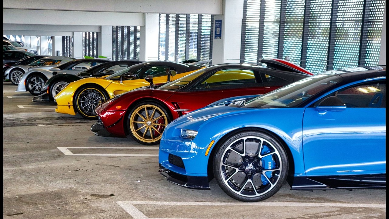 SECRET $30,000,000 Hypercar Arrival - Jesko, Utopia, SIAN & Bugatti Mistral