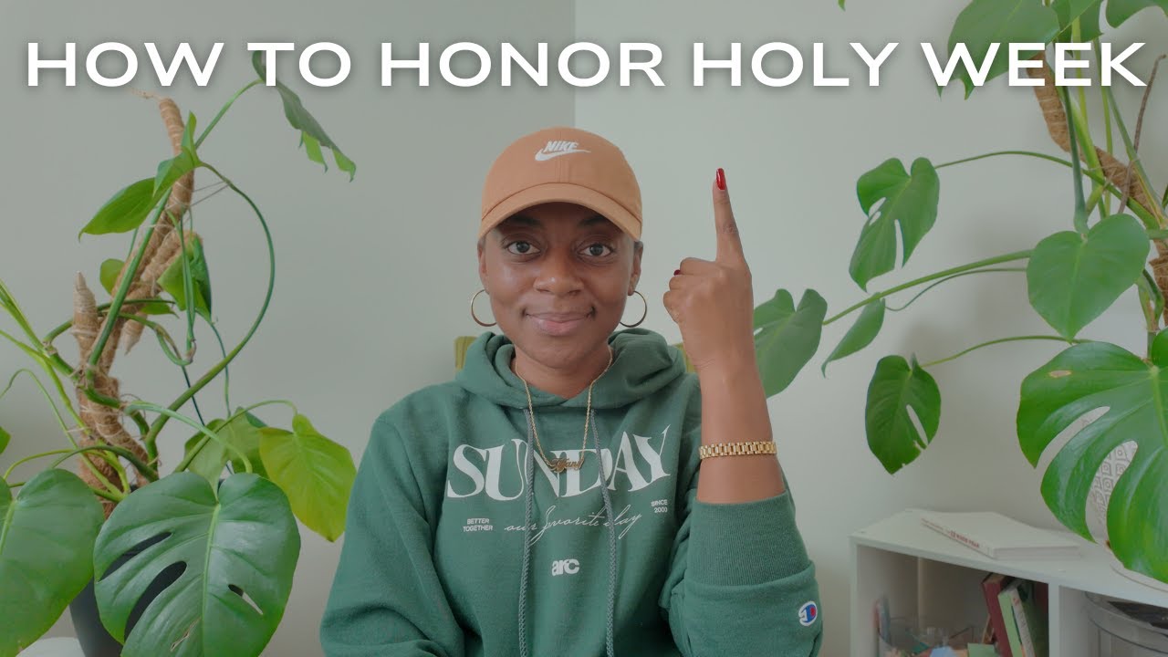 Understanding Holy Week | It’s not JUST about Easter Sunday….