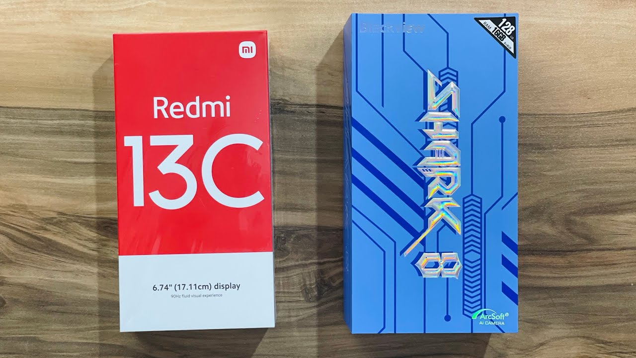 Blackview Shark 8 vs Xiaomi Redmi 13c