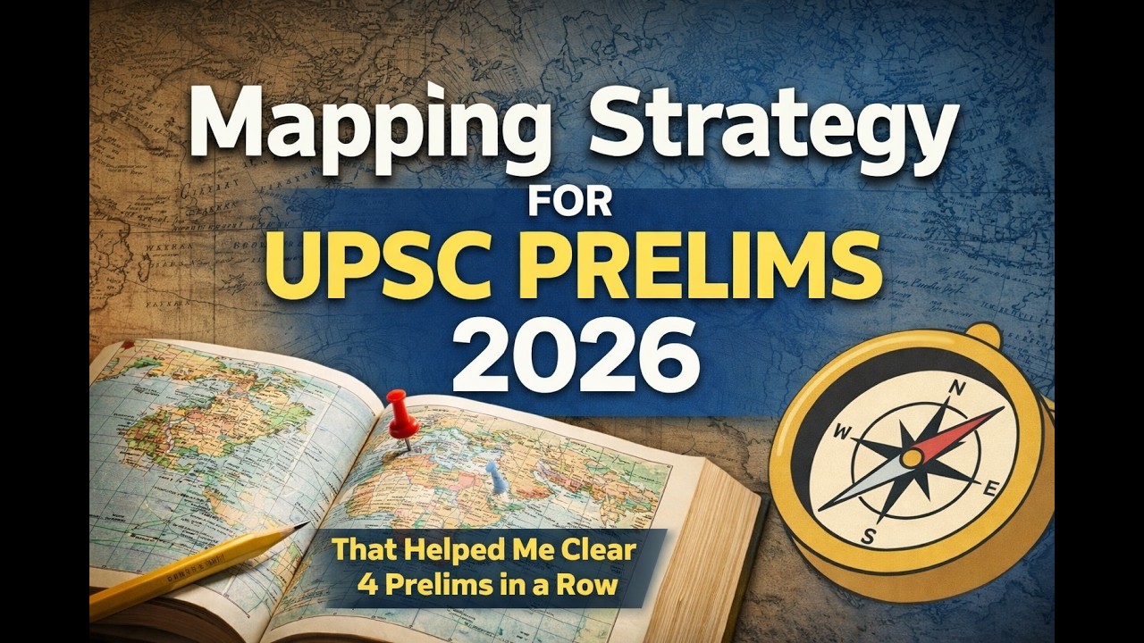 UPSC Prelims 2026 Mapping Strategy |