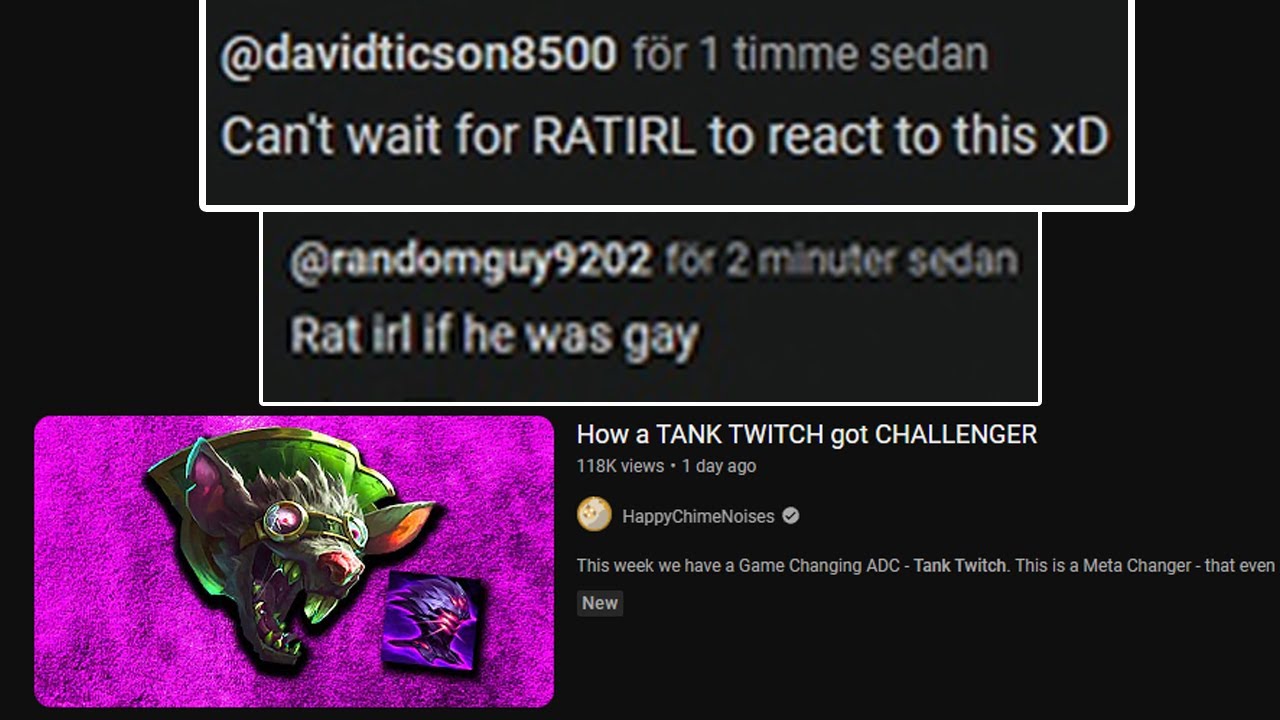 RATIRL Reacts to HOW A TANK TWITCH GOT CHALLENGER