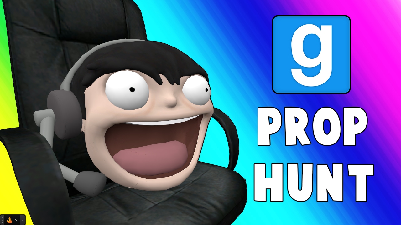 Gmod Prop Hunt Funny Moments - Chair Roulette! (Garry's Mod)