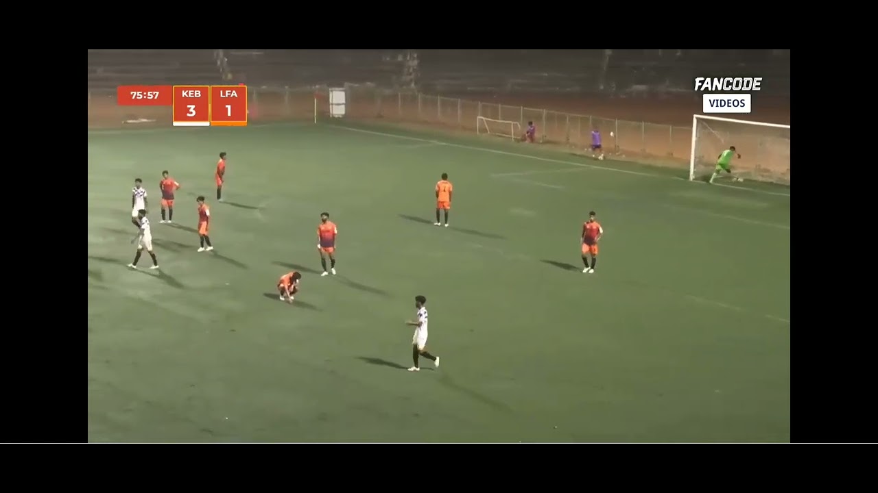 Sebastian's another long range goal for KSEB  in the Kerala Premier League2022- 2023