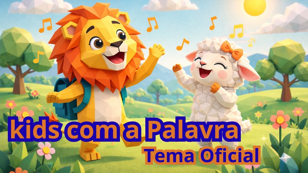 Kids com a palavra | Tema canal | louvor oficial | Música infantil