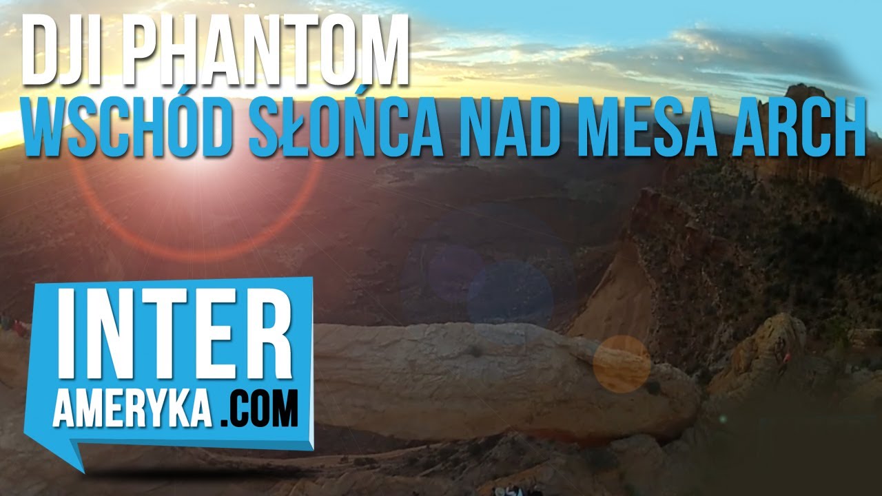 Podróże i Parki Narodowe w USA: Mesa Arch w Canyonlands National Park.