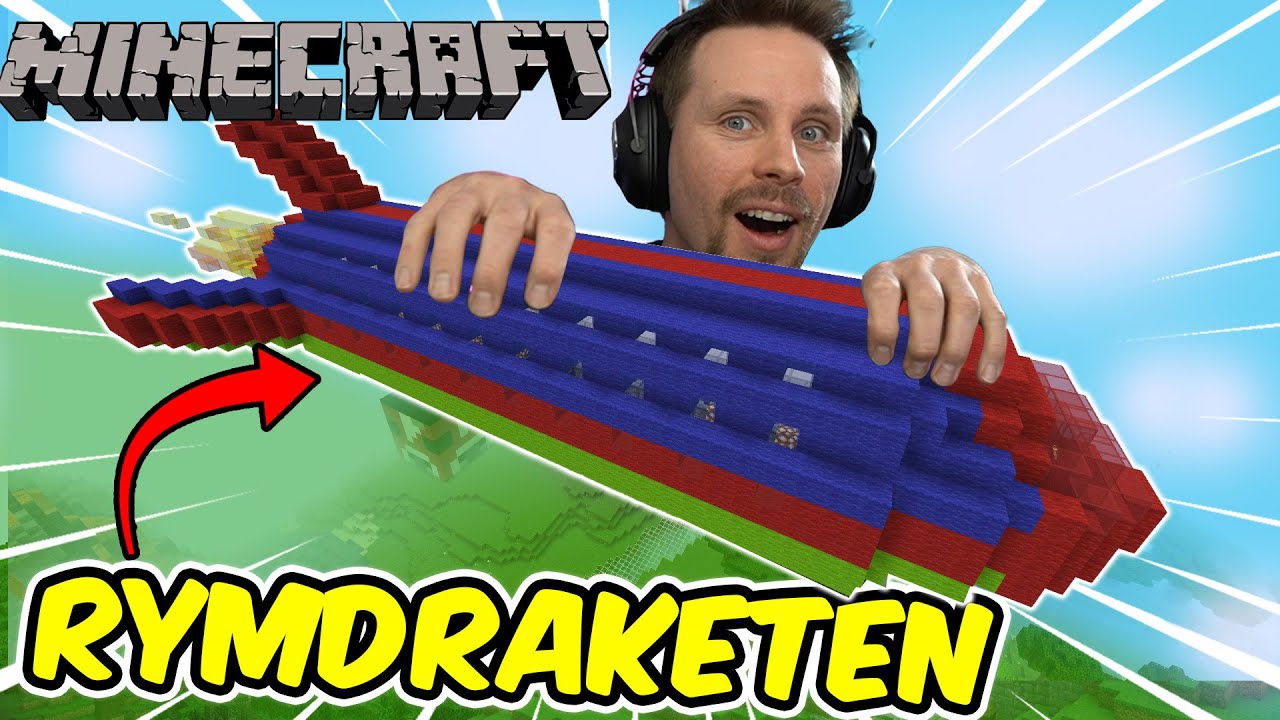 EN RYMDRAKET SOM TILLVERKAR ULL I MINECRAFT - Lets play - S6E27