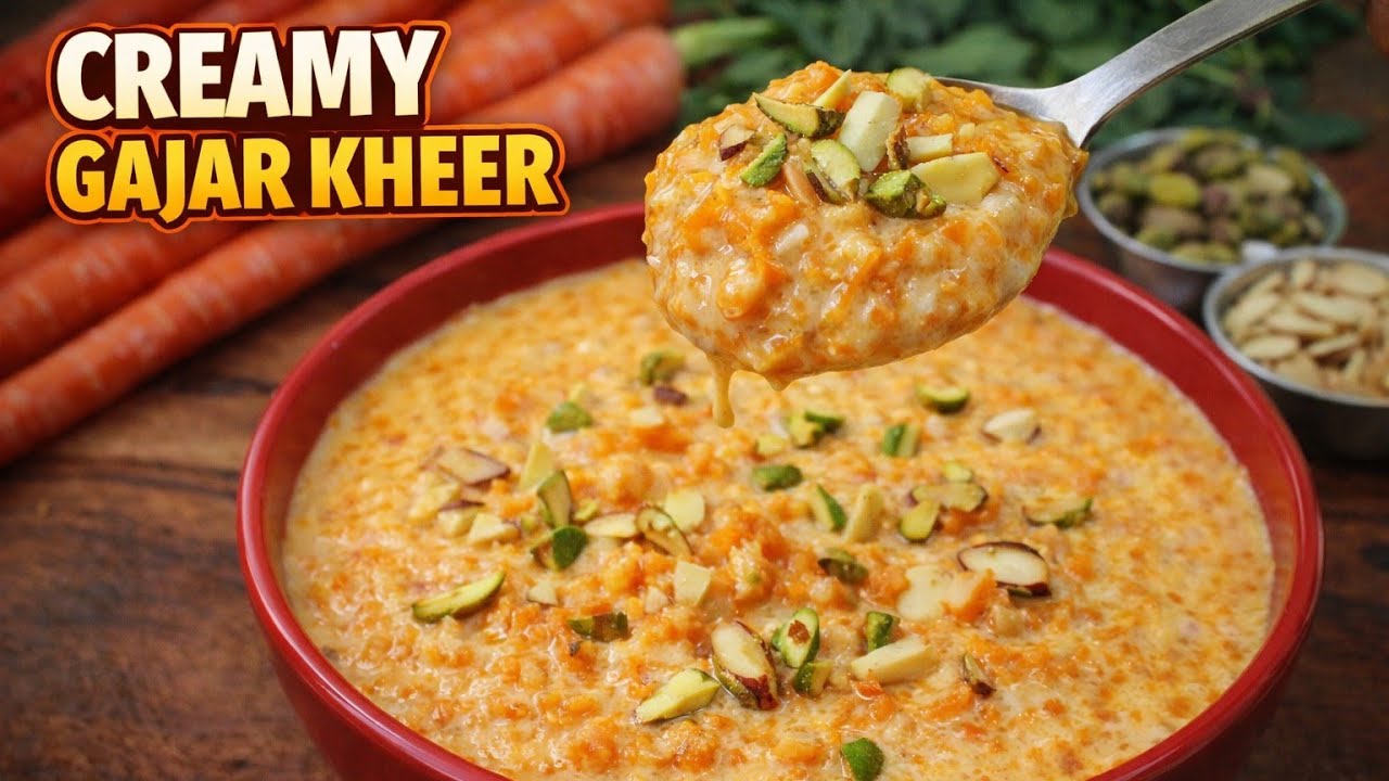 Milkmaid ବିନା Creamy Gajar Kheer | Easy Carrot Kheer Recipe at Home #GajarKheer#CarrotKheer