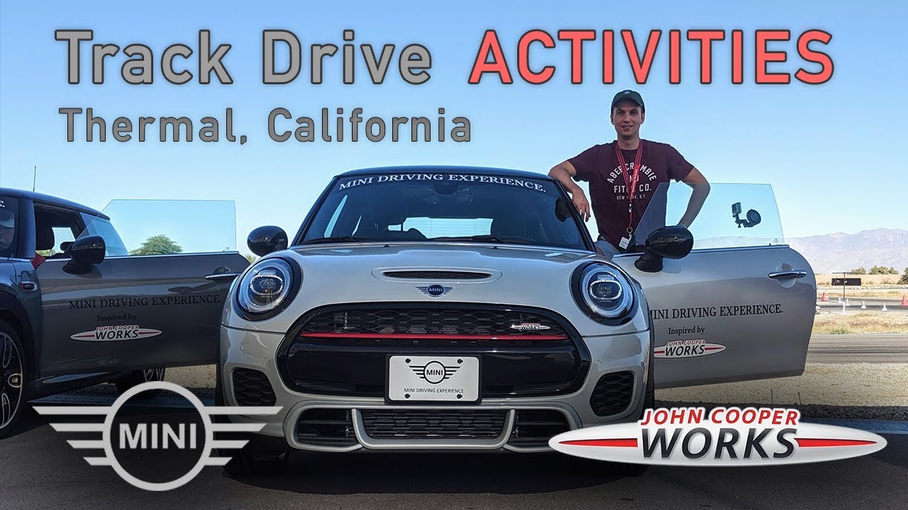 MINI Track Drive Activities (John Cooper Works) // BMW Performance Center in Thermal, CA (POV Drive)