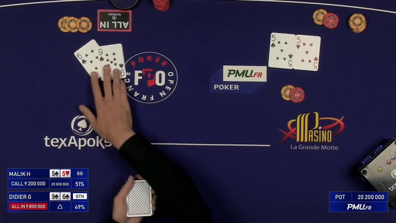 Table Finale FPO La Grande Motte - 50 000€ à la win