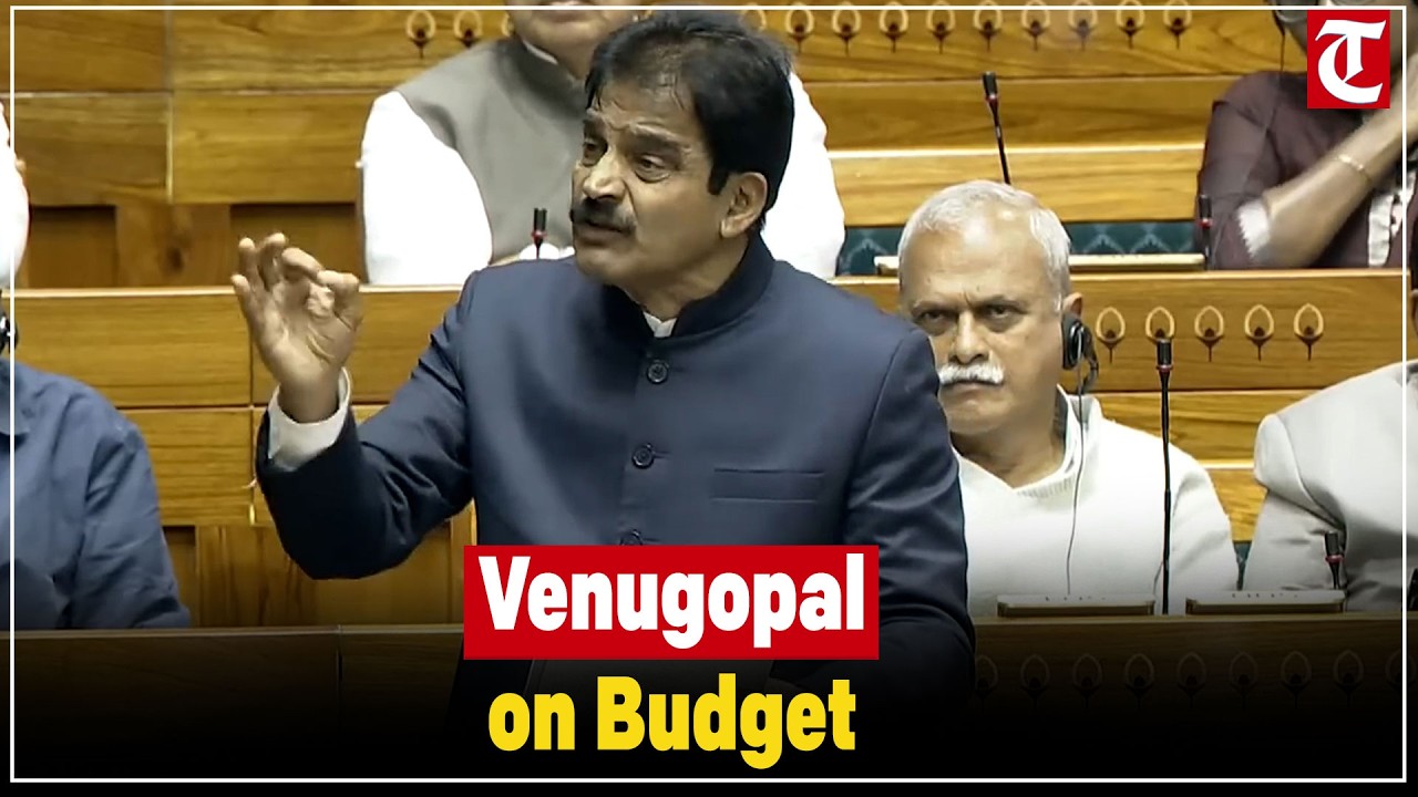 KC Venugopal Slams FM Sitharaman’s Budget Reply: States Ignored, No Answers Given