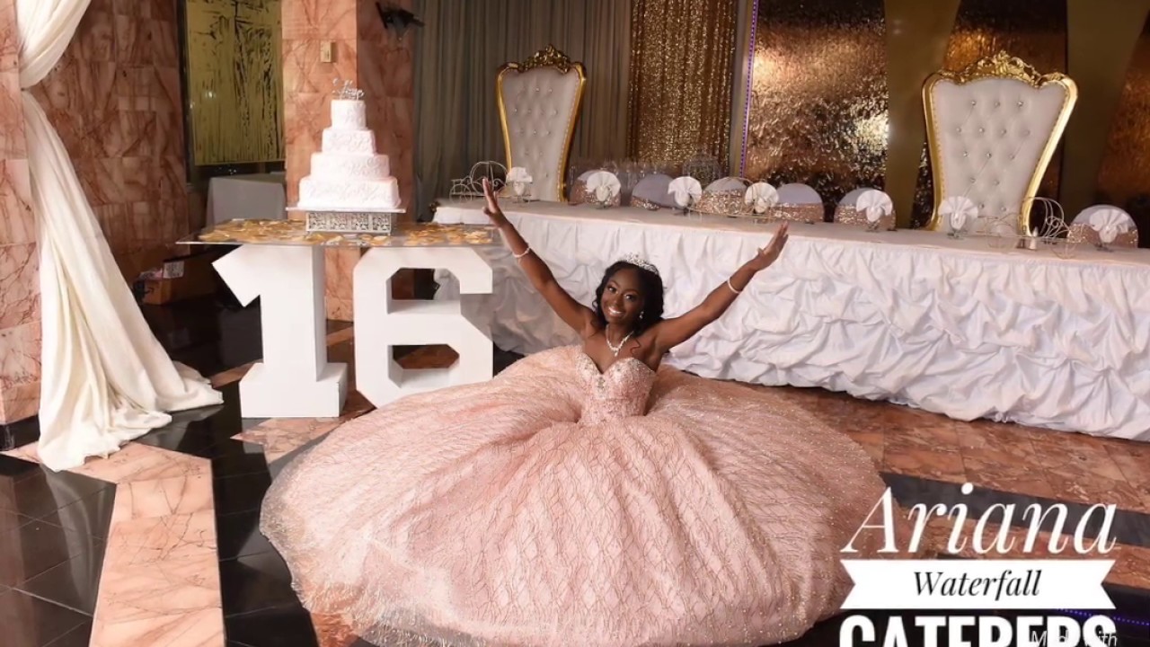 Long Island Sweet 16 Event Venue Planners 516-539-0766 Ariana Waterfall Caterers