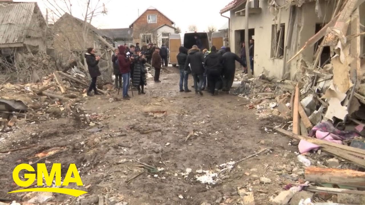 Missiles hit major cities across Ukraine, targeting infrastructure l GMA