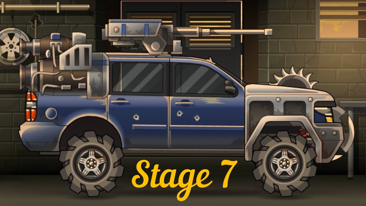 Earn to Die 2. Stage 7. Outlander Speedrun