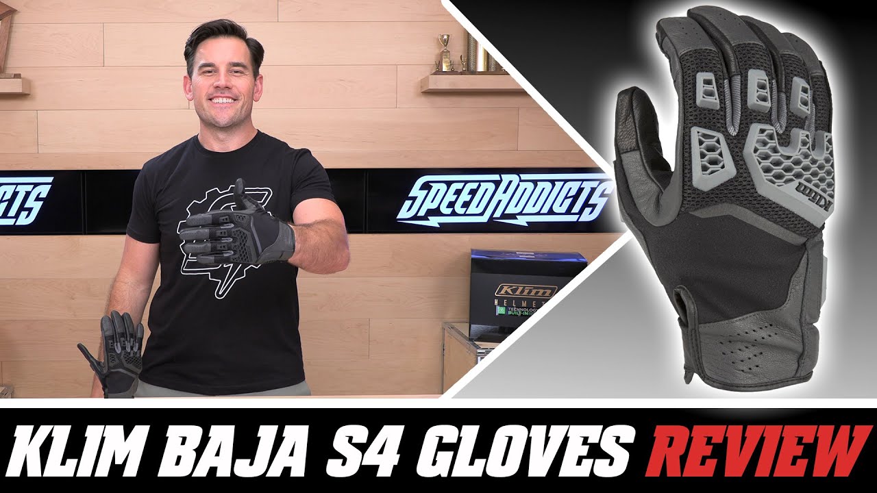 Klim Baja S4 Gloves Review at SpeedAddicts.com